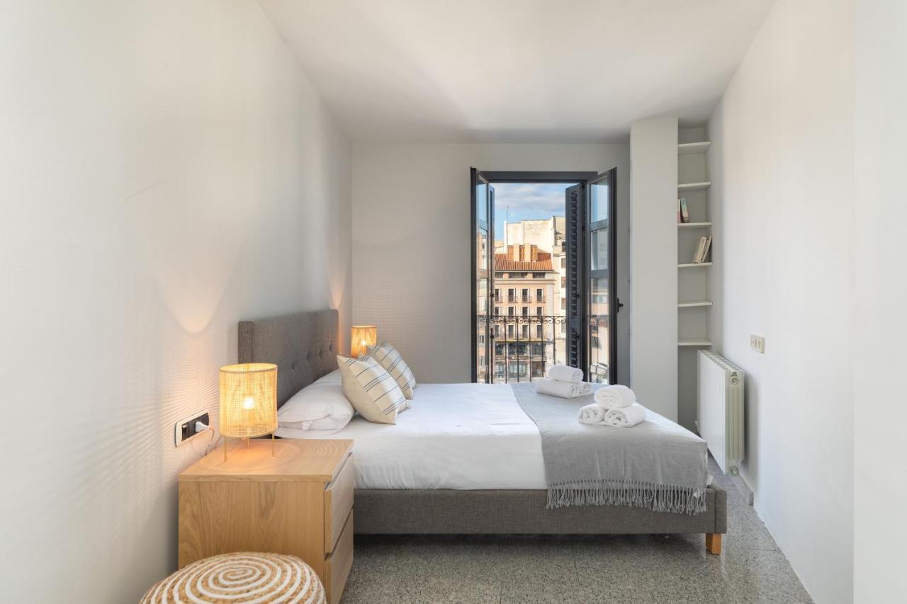 Flateli Placa Catalunya 10 Girona Luaran gambar