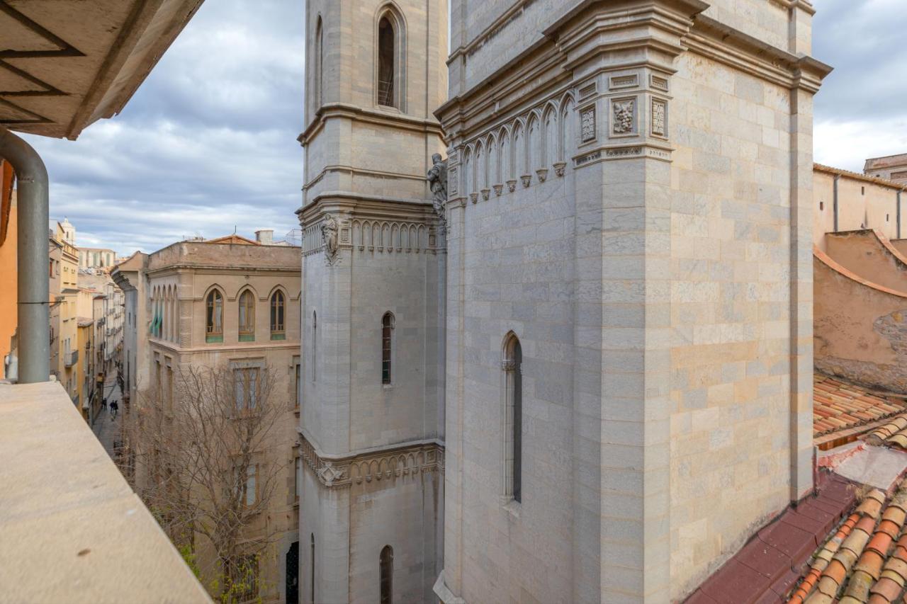 Flateli Placa Catalunya 10 Girona Luaran gambar
